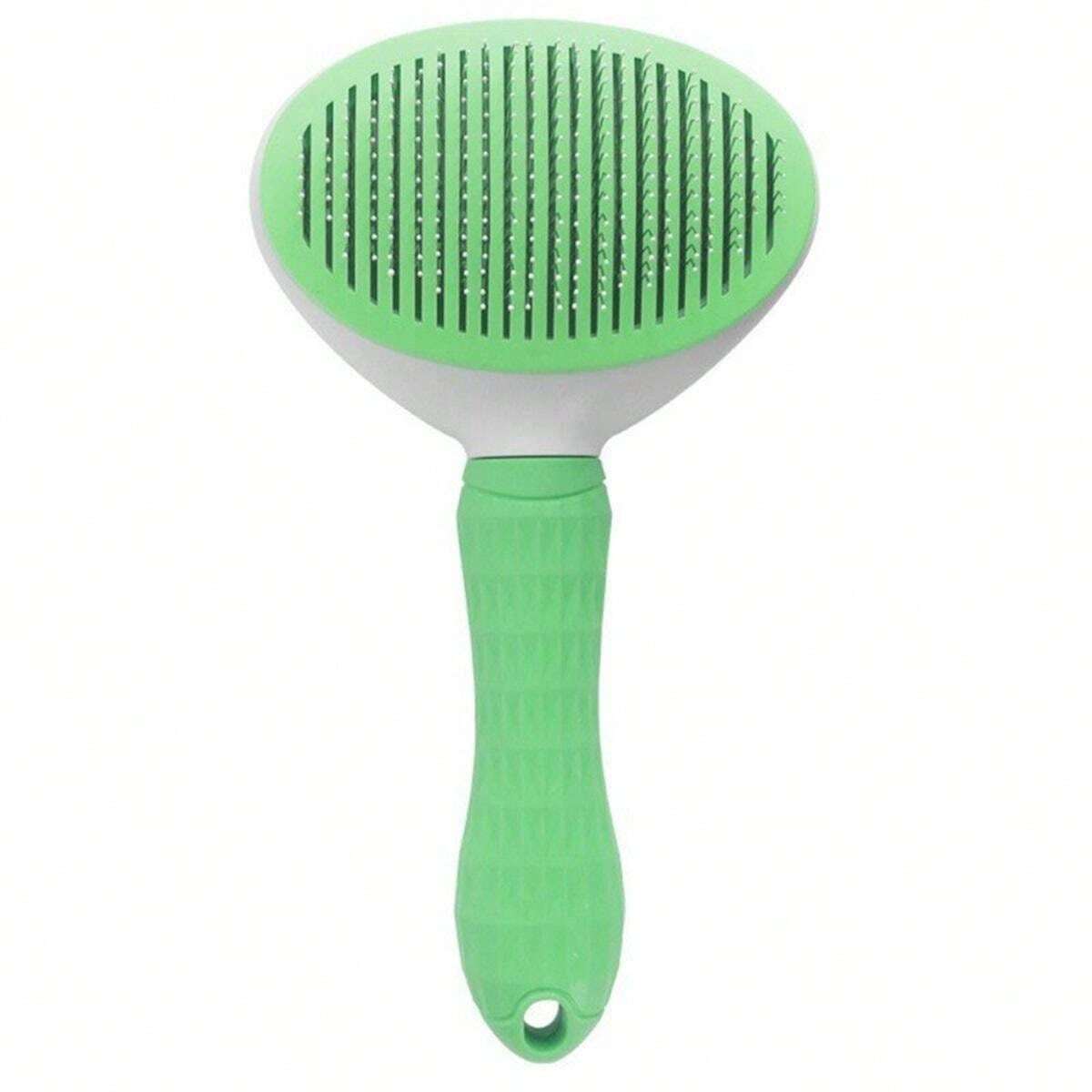 1pc Cat Grooming Brush Pet Hair Remover Comb Anti-Slip Stainless Steel Dog Brush Cat Accessory